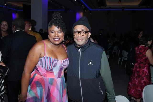 Tona Boyd and Spike Lee