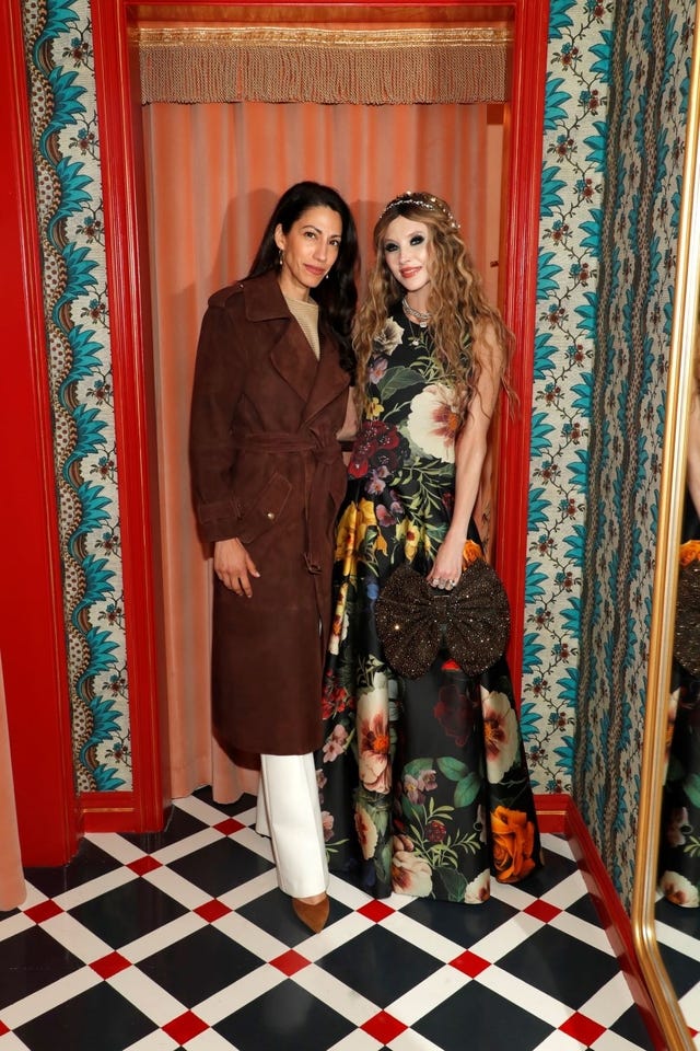 Huma Abedin and Stacey Bendet 