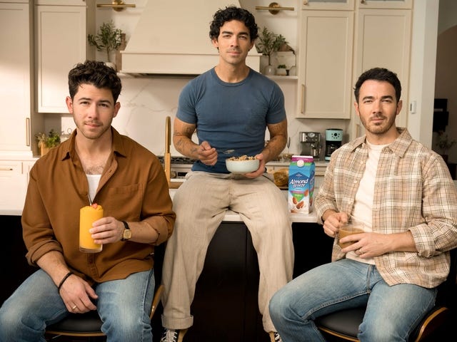 Nick, Joe, and Kevin Jonas