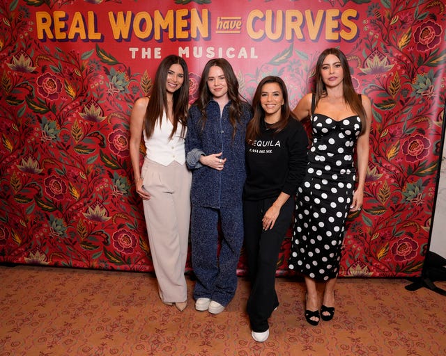 Roselyn Sanchez, Joy Huerta, Eva Longoria, and Sofia Vergara