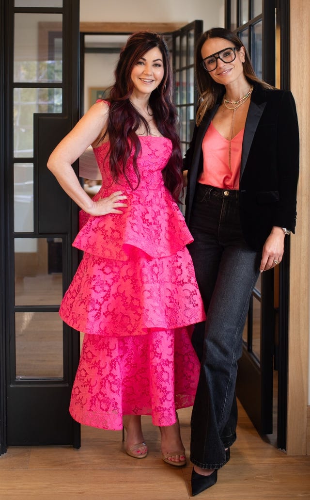 Cindy Eckert and Jordana Brewster