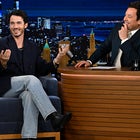 Kevin Jonas and Jimmy Fallon