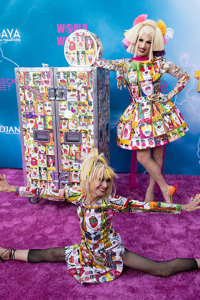 DD Fuego and Betsey Johnson
