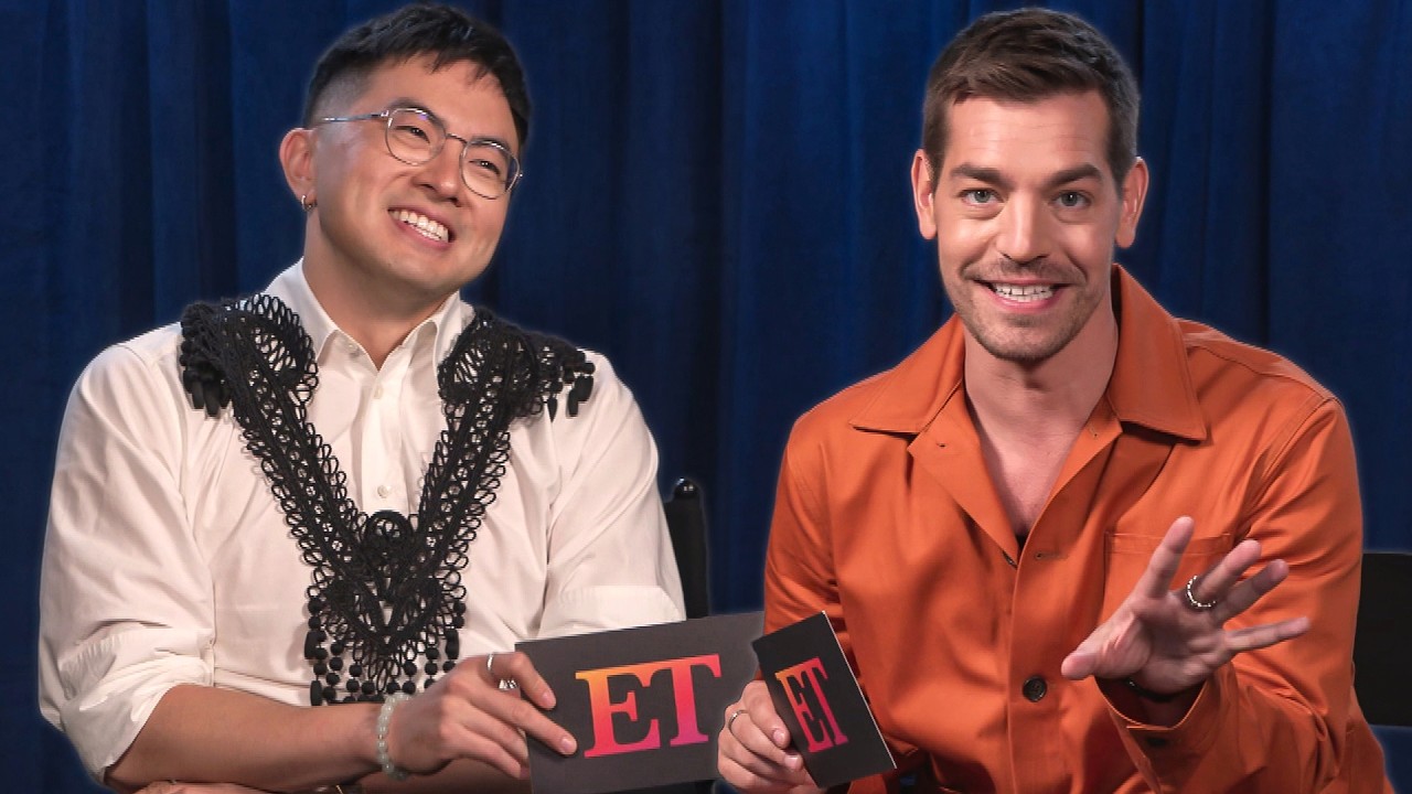 Matt Rogers & Bowen Yang Play JOURNALIST, Name Housewife They'd Swap Lives With | Spilling the E-Tea