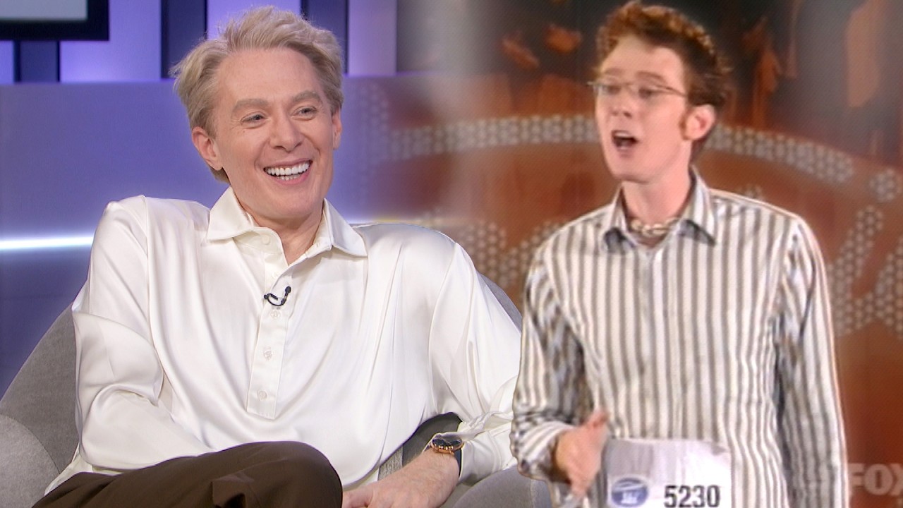Clay Aiken REACTS to His American Idol Audition as He Makes Music Return | ET Then & Now