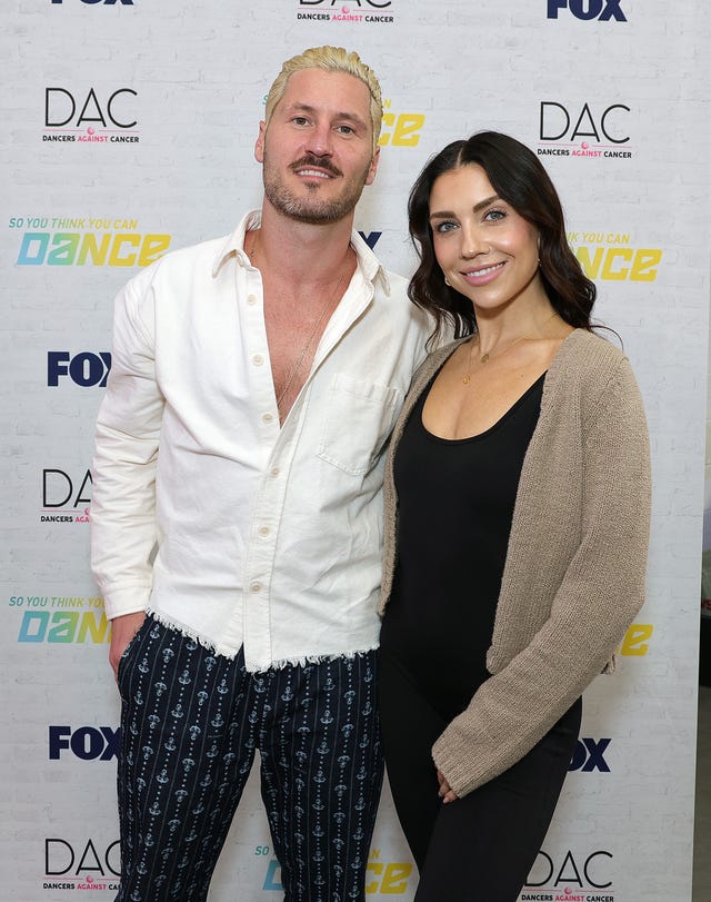 Val Chmerkovskiy and Jenna Johnson