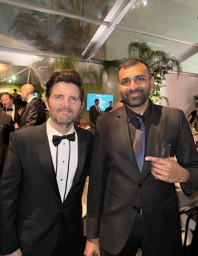 Adam Scott and Nitish Kannan