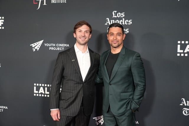 Daniel Suárez and Wilmer Valderrama