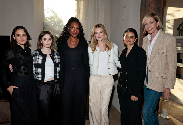 Jenny Slate, Kaitlyn Dever, Issa Rae, Meghann Fahy, Payal Kapadia, and Allison Janney
