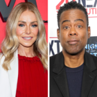 Kelly Ripa and Chris Rock
